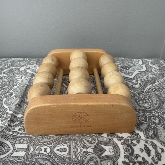 GAIAM Natural Wood Roller Massager - Picture 2 of 6